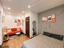 Hình ảnh Cho Thuê Căn Hộ Studio Ban Công Siêu Rộng Khu K300 Quận Tân Bình