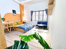 Hình ảnh Căn Hộ 1PN Full Nội Thất Máy Giặt Riêng Tách Bếp 40m2 Ngay Khu K300