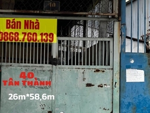 Hình ảnh Chú bốn cần bán 1529m2 tại  40 tân thành, p. tân thành, q. tân phú