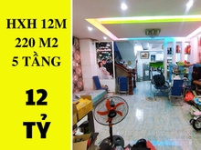Hình ảnh ✔️  Nhà Hẻm xe hơi 12m Gò Vấp - 220m2 - 5 tầng - 12 tỷ