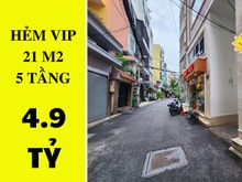 Hình ảnh ✔️  Nhà Hẻm kinh doanh Khu vip Phan Xích Long - 21m2 - 5 tầng - 4.9 tỷ