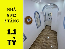Hình ảnh ✔️  Nhà mới 1.1 tỷ ngay Cityland Gò Vấp - 8m2 - 3 tầng