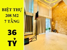 Hình ảnh ✔️  Biệt Thự ngay Công Viên Phú Nhuận - 208m2 - 7 tầng - 36 tỷ