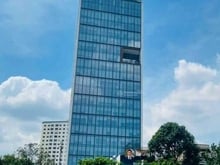 Hình ảnh bán tòa nhà giá rẻ MT Hai Bà Trưng (đoạn đẹp) 10x20m hầm 8 lầu, 99 tỷ