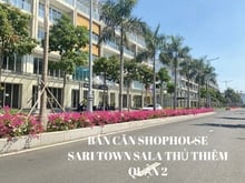 Hình ảnh Bán căn Shophouse Mặt tiền B2 Saritown- Sala, cạnh trường Quốc tế Úc.