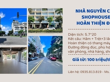 Hình ảnh Cho thuê nhà phố hoàn thiện đẹp nguyên căn tại KĐT Sala Q2 - 100 tr/th