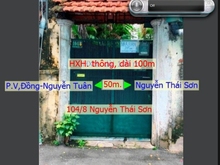 Hình ảnh 215m2/13 tỷ, 104/8 Nguyễn Thái Sơn. P. 3, ><  Bv.175.