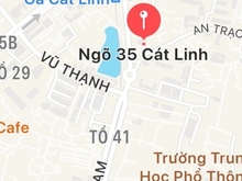 Hình ảnh Mặt ngõ 35 Cát Linh, ngõ to như phố, nhà đẹp 5T x MT5m giá 22 tỷ