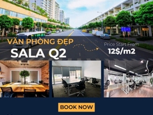 Hình ảnh Văn phòng tầng trệt cho thuê tại KĐT Sala Q2 - 230m2 - 90 triệu/tháng