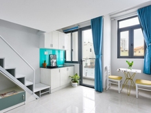 Hình ảnh 🔴Duplex Ban công_Siêu rộng_NHÀ MỚI 100%_Full nội thất_Nơ Trang Long
