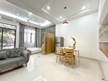 Hình ảnh 🏢🏢Căn Hộ Layout 1 Phòng Ngủ Vách Kính_Ban Công_Full Nội Thất tại PN