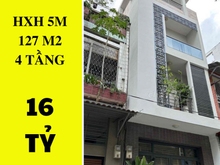 Hình ảnh ✔️  Nhà HXH 5m Trường Sa P.11 Quận 3 - 127m2- 4 tầng - 16 tỷ