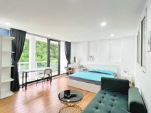 Hình ảnh Studio có vách ngăn, ban công, cửa sổ lớn Quận 7_ gần Lotte, Tdtu,