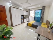 Hình ảnh Cho thuê phòng 30m2 full đồ có ban công, thang máy, vân tay ở Cầu Giấy