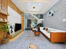 Hình ảnh Về quê bán nhà 64m2,1 trệt 2 lầu,3pn2wc,SHR, giá 1tỷ390 triệu, Trần