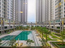 Hình ảnh Thuê CH Q7 Boulevard, 8 triệu, 2 PN, rèm, Nguyễn Lương Bằng, Quận 7.