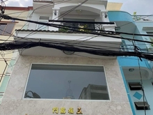 Hình ảnh 4 tầng - 64m2 (4 x 16) - P4 - Q6 - 1 tỷ 720 thương lượng 5PN4WC LH gấp