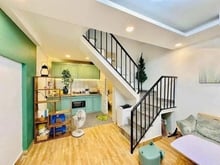 Hình ảnh Nhà 1 trệt 3 lầu DT 24.6m2 giá 1tỷ800tr Lý Nam Đế P7 Q11. Sổ riêng
