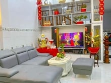 Hình ảnh bán nhà 1 sẹc ngắn hà đặc Trung tâm quận 12 ngang 4.5m chỉ 4 tỷ