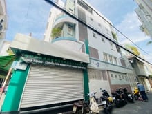 Hình ảnh Góc 2 Mặt tiền Khu Cư Xá Bắc Hải. DT: 5m x 13m (65m2). Trệt Lửng 3 Lầu