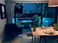 Hình ảnh <<< MQHouse.vn > Căn Hộ rooftop sân vườn tại Q4 cầu Khánh Hội