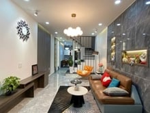 Hình ảnh Nhà hẻm xe hơi 1 sẹc Nguyễn Hữu Cầu, Tân Định, Q1. Nhà 2 tầng BTCT