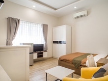 Hình ảnh Studio Hoàng Sa Q1, Gần CĐ Du Lịch SG, Cửa Sổ, Tách Bếp