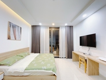 Hình ảnh Căn Hộ Một Phòng Ngủ Full Nội Thất Rộng 40M2 View Landmark ngay Quận 4