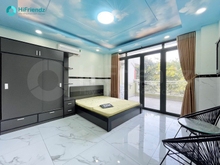 Hình ảnh 1pn ban công riêng siêu lớn như ở nhà có máy nước nóng, máy giặt riêng