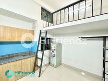 Hình ảnh Phòng cho thuê gác cao - máy lạnh, tủ lạnh - 25m2 cạnh đại học VănHiến