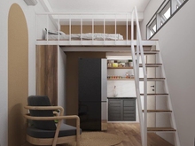 Hình ảnh Căn Hộ Có Gác Mini Siu Xinh giai siu iu danh cho hs sv ngay trung tâm