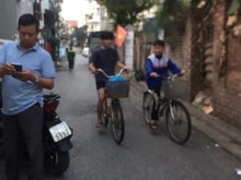Hình ảnh Bán đất Ngọc Thuỵ, Bắc Biên Ô tô tải đỗ cửa
