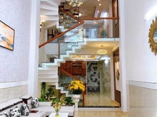 Hình ảnh Nhà Lê Văn Thọ, Phường 9, HXH thông nhà mới 5 tầng, 4x15m