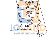 Hình ảnh Bán nhanh lô đất 42,3m2 thôn Thụy Lôi, Thụy Lâm, Đông Anh giá 910 trệu