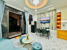 Hình ảnh Nhà mới ở ngay!!Hẻm xe hơi, 3 tầng, full nội thất, ngay CV Làng Hoa