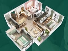 Hình ảnh Bán căn P1 oceanpark gia lâm, diện tích 93,3m, 4,45 tỷ, view đẹp