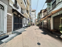 Hình ảnh Bán Nhà Lê Văn Sỹ Quận 3, 74m2(4,4x17,5 NH 5m), 5 Lầu Hẻm Ôtô, Giá Mềm
