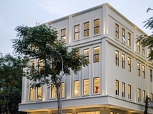 Hình ảnh Cho thuê nhà MP Kim Đồng, Hoàng Mai. MT: 13.5m, DT: 140m2/sàn x 4 tầng