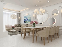 Hình ảnh Cho thuê căn góc Green Valley 3PN 2WC 120m2 view đẹp nhà đủ nội thất