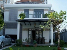 Hình ảnh Biệt thự khu Nguyễn Văn Hưởng,P.Thảo Điền,Q.2, 8x20m trệt 2 lầu 36 Tỷ