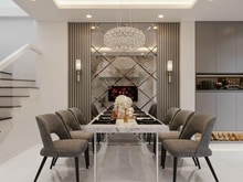 Hình ảnh Cho Thuê Nhà 2PN  Full Nội Thất Cao Cấp Đường Hẻm Trầm Đình Xu