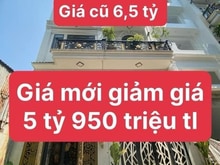 Hình ảnh Giảm 500 triệu nhà 5 lầu diện tích 4x14 hẻm 413 lê văn quới