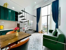 Hình ảnh Cho thuê duplex ban công full nội thất - cho nuôi thú cưng Q8