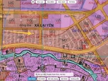 Hình ảnh Bán đất phân lô Lại Yên, oto vỉa hè 75m2, mt 5m giá 8xtr/m2.