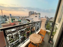 Hình ảnh Duplex Bancol gác cao cửa sổ trời to view đẹp hoàng hôn chill chill