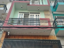 Hình ảnh Bán nhà 4 tầng, 64m2, hẻm xe hơi, ngay Công viên Làng Hoa Gò Vấp, P.11
