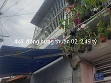 Hình ảnh Bán nhà 2 tầng ở liền, đang cho thuê dòng tiền 6tr/tháng,hẻm 3m, 4x8