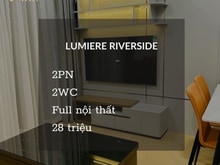 Hình ảnh Cho thuê 2PN Lumiere Riverside full nội thất đẹp chấn động