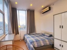 Hình ảnh Phòng trọ giá rẻ ban công view thành phố Nt hiện đại ngay bờ kè Q3