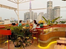 Hình ảnh Sang Rooftop view Lanmark cực chill sát Quận 1, giá cực tốt 20tr/th